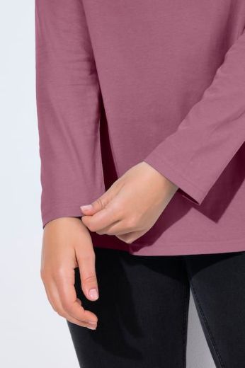 Moda za polnejše Majica dugih rukava V ovratnika plus velikost, xxl, Ulla Popken in Johann Popken (JP1880)