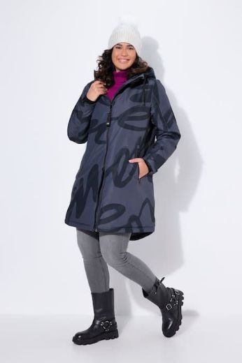 Moda za polnejše Jakna funkcionalna s printom plus velikost, xxl, Ulla Popken in Johann Popken (JP1880)