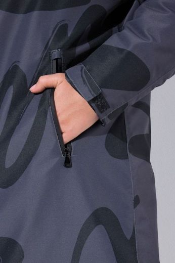 Moda za polnejše Jakna funkcionalna s printom plus velikost, xxl, Ulla Popken in Johann Popken (JP1880)