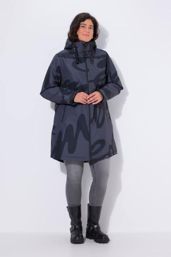 Moda za polnejše Jakna funkcionalna s printom plus velikost, xxl, Ulla Popken in Johann Popken (JP1880)