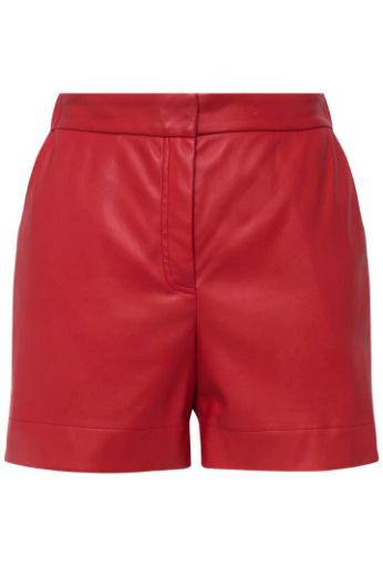 Moda za polnejše Hlače kratke imitacija kože plus velikost, xxl, Ulla Popken in Johann Popken (JP1880)
