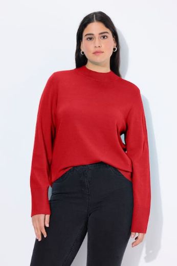 Moda za polnejše Pulover povišenog ovratnika plus velikost, xxl, Ulla Popken in Johann Popken (JP1880)