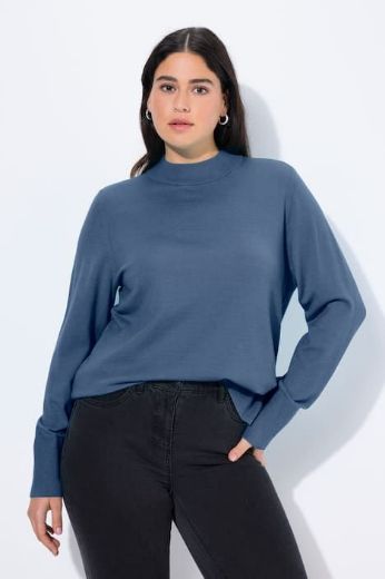 Moda za polnejše Pulover povišenog ovratnika plus velikost, xxl, Ulla Popken in Johann Popken (JP1880)