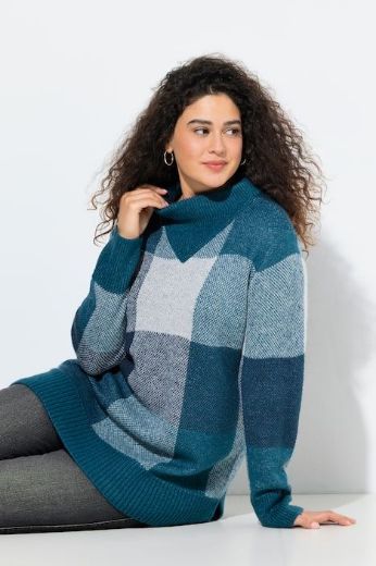 Moda za polnejše Pulover dugih rukava plus velikost, xxl, Ulla Popken in Johann Popken (JP1880)