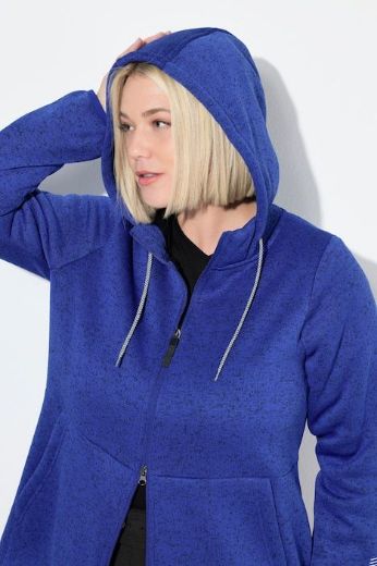 Moda za polnejše Majica s patentnim zatvaračem i kapuljačom plus velikost, xxl, Ulla Popken in Johann Popken (JP1880)