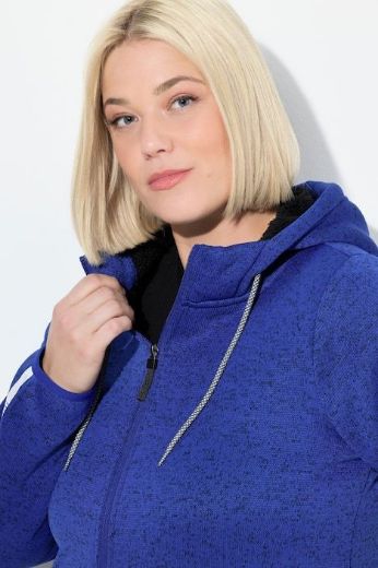 Moda za polnejše Majica s patentnim zatvaračem i kapuljačom plus velikost, xxl, Ulla Popken in Johann Popken (JP1880)