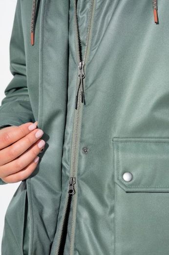 Moda za polnejše Jakna s kapuljačom podstavljena plus velikost, xxl, Ulla Popken in Johann Popken (JP1880)