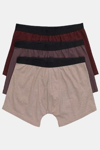 Moda za polnejše Bokserice 3 komada plus velikost, xxl, Ulla Popken in Johann Popken (JP1880)