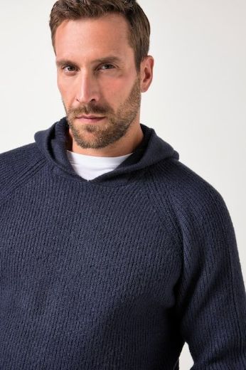 Moda za polnejše Majica dugih rukava s kapuljačom plus velikost, xxl, Ulla Popken in Johann Popken (JP1880)