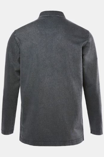 Moda za polnejše Majica Polo dugih rukava plus velikost, xxl, Ulla Popken in Johann Popken (JP1880)