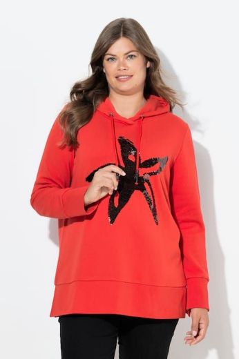 Moda za polnejše Majica dugih rukava s kapuljačom plus velikost, xxl, Ulla Popken in Johann Popken (JP1880)