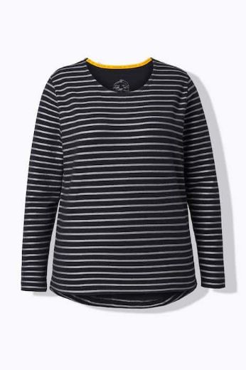 Moda za polnejše Majica dugih rukava plus velikost, xxl, Ulla Popken in Johann Popken (JP1880)