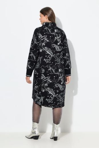 Moda za polnejše Haljina dugih rukava povišenog ovratnika plus velikost, xxl, Ulla Popken in Johann Popken (JP1880)