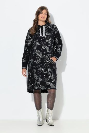 Moda za polnejše Haljina dugih rukava povišenog ovratnika plus velikost, xxl, Ulla Popken in Johann Popken (JP1880)