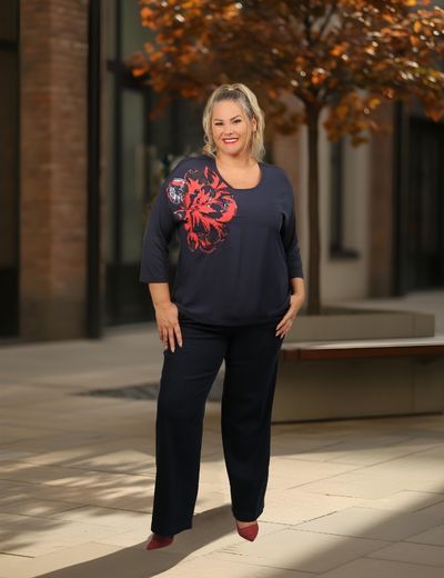 Majice za polnejše ženske in moške, plus velikost Majice xxl Ulla Popken in Johann Popken (JP1880)