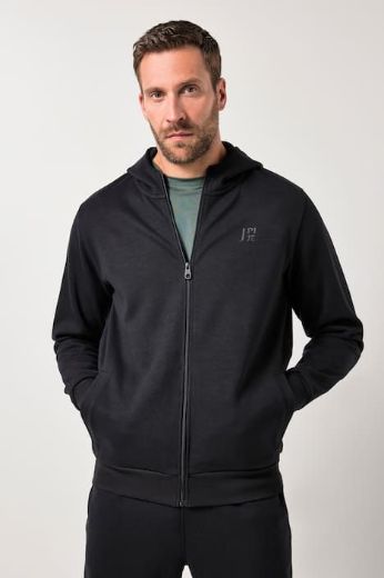 Moda za polnejše Majica dugih rukava s patentnim zatvaračem plus velikost, xxl, Ulla Popken in Johann Popken (JP1880)