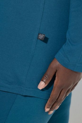 Moda za polnejše Pidžama V ovratnik plus velikost, xxl, Ulla Popken in Johann Popken (JP1880)