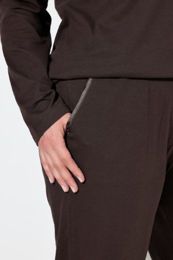 Moda za polnejše Pidžama V ovratnik plus velikost, xxl, Ulla Popken in Johann Popken (JP1880)