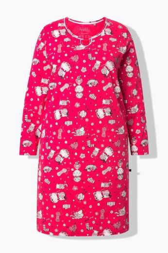 Moda za polnejše Spavaćica dugih rukava 2 komada plus velikost, xxl, Ulla Popken in Johann Popken (JP1880)