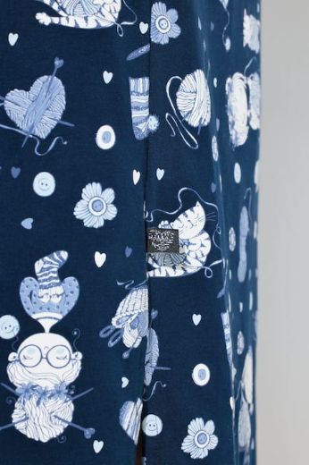 Moda za polnejše Spavaćica dugih rukava 2 komada plus velikost, xxl, Ulla Popken in Johann Popken (JP1880)