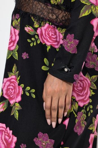 Moda za polnejše Spavaćica dugih rukava plus velikost, xxl, Ulla Popken in Johann Popken (JP1880)