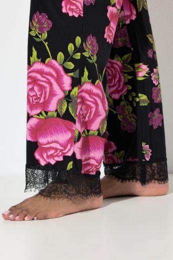 Moda za polnejše Pidžama dugih rukava i dugih nogavica plus velikost, xxl, Ulla Popken in Johann Popken (JP1880)