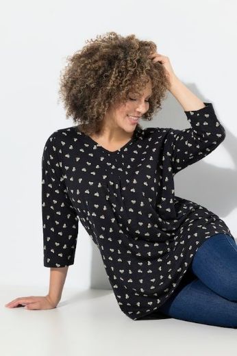 Moda za polnejše Majica 3/4 rukava plus velikost, xxl, Ulla Popken in Johann Popken (JP1880)