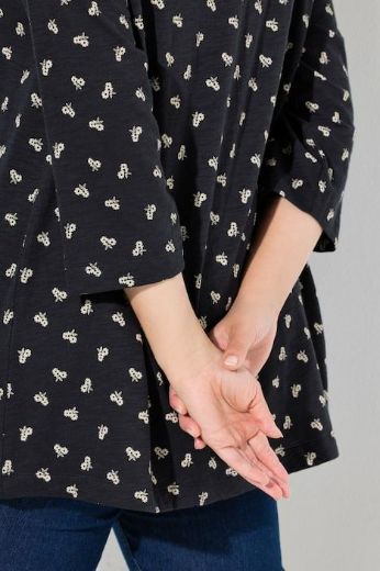 Moda za polnejše Majica 3/4 rukava plus velikost, xxl, Ulla Popken in Johann Popken (JP1880)