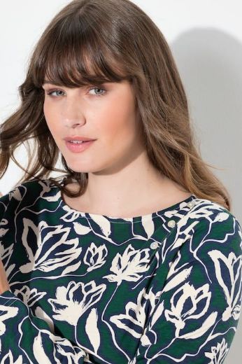 Moda za polnejše Majica dugih rukava dužeg kroja plus velikost, xxl, Ulla Popken in Johann Popken (JP1880)