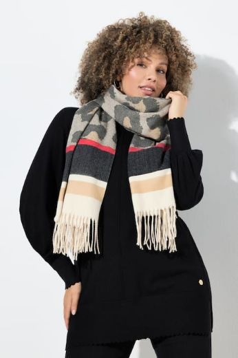 Moda za polnejše Šal plus velikost, xxl, Ulla Popken in Johann Popken (JP1880)