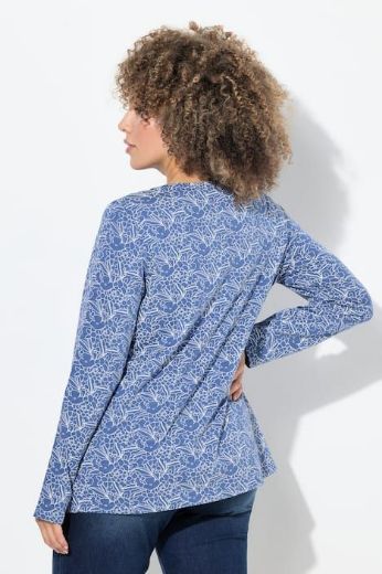 Moda za polnejše Majica dugih rukava V ovratnika plus velikost, xxl, Ulla Popken in Johann Popken (JP1880)