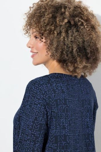 Moda za polnejše Majica dugih rukava V ovratnika plus velikost, xxl, Ulla Popken in Johann Popken (JP1880)