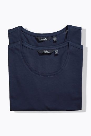 Moda za polnejše Majica kratkih rukava okruglog ovratnika plus velikost, xxl, Ulla Popken in Johann Popken (JP1880)