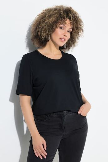Moda za polnejše Majica kratkih rukava okruglog ovratnika plus velikost, xxl, Ulla Popken in Johann Popken (JP1880)