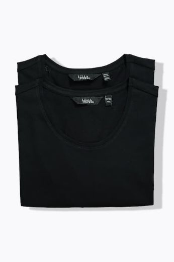 Moda za polnejše Majica kratkih rukava okruglog ovratnika plus velikost, xxl, Ulla Popken in Johann Popken (JP1880)