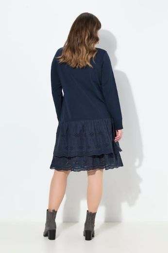 Moda za polnejše Haljina s volanima od čipke plus velikost, xxl, Ulla Popken in Johann Popken (JP1880)