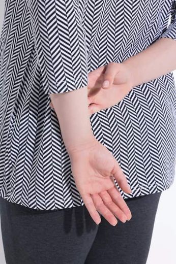 Moda za polnejše Majica A kroja plus velikost, xxl, Ulla Popken in Johann Popken (JP1880)