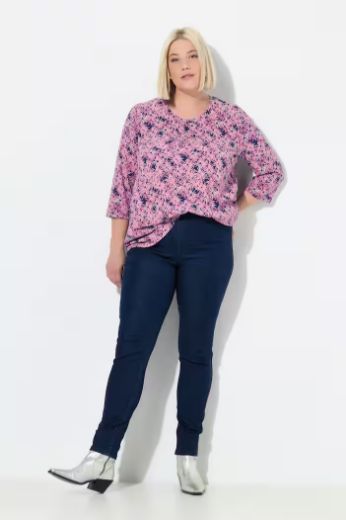 Moda za polnejše Hlače traper s pet džepova plus velikost, xxl, Ulla Popken in Johann Popken (JP1880)