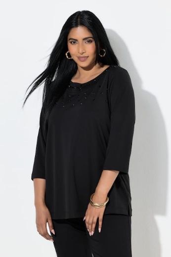 Moda za polnejše Majica 3/4 rukava plus velikost, xxl, Ulla Popken in Johann Popken (JP1880)