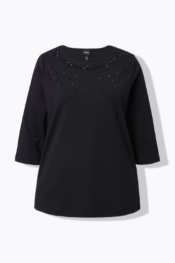 Moda za polnejše Majica 3/4 rukava plus velikost, xxl, Ulla Popken in Johann Popken (JP1880)