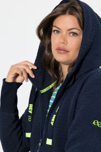 Moda za polnejše Jakna s kapuljačom plus velikost, xxl, Ulla Popken in Johann Popken (JP1880)