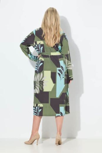 Moda za polnejše Haljina midi dugih rukava plus velikost, xxl, Ulla Popken in Johann Popken (JP1880)