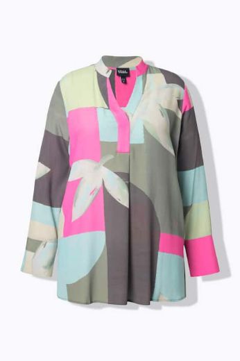 Moda za polnejše Bluza dugih rukava A kroja plus velikost, xxl, Ulla Popken in Johann Popken (JP1880)