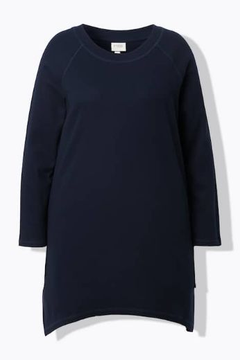 Moda za polnejše Majica dugih rukava dužeg kroja plus velikost, xxl, Ulla Popken in Johann Popken (JP1880)