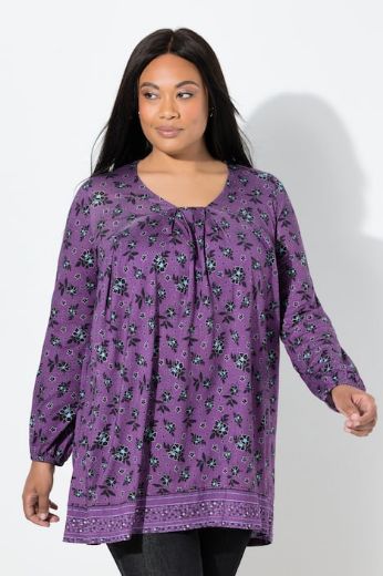 Moda za polnejše Tunika dugih rukava A kroja plus velikost, xxl, Ulla Popken in Johann Popken (JP1880)