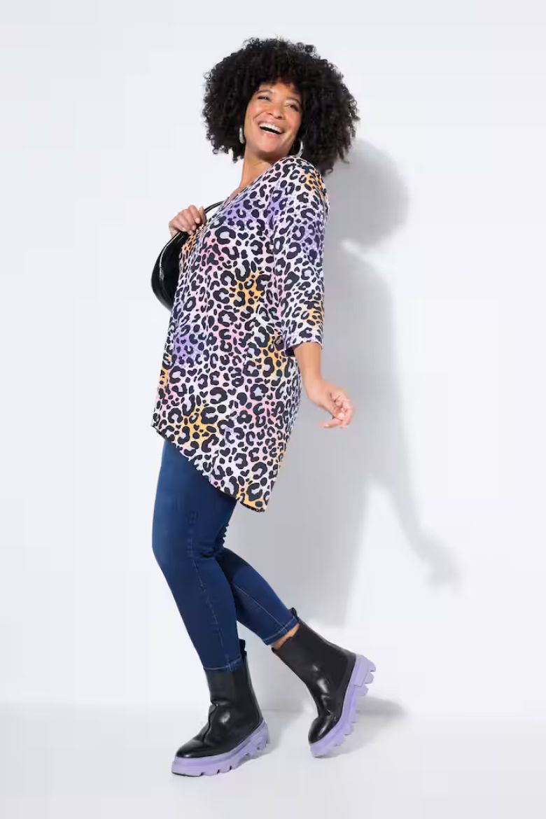 Moda za polnejše Majica duga plus velikost, xxl, Ulla Popken in Johann Popken (JP1880)