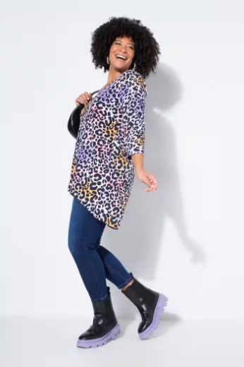 Moda za polnejše Majica duga plus velikost, xxl, Ulla Popken in Johann Popken (JP1880)