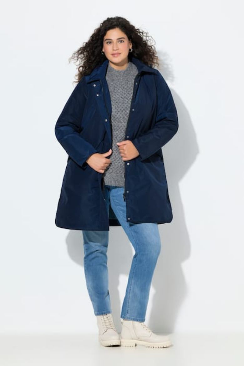 Moda za polnejše Parka vodoodbojna s kapuljačom plus velikost, xxl, Ulla Popken in Johann Popken (JP1880)