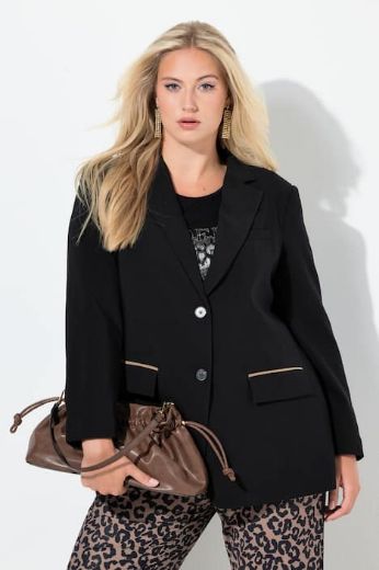 Moda za polnejše Sako šireg kroja plus velikost, xxl, Ulla Popken in Johann Popken (JP1880)