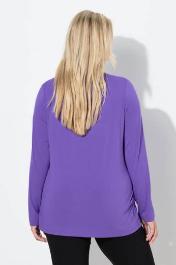 Moda za polnejše Majica dugih rukava okruglog ovratnika plus velikost, xxl, Ulla Popken in Johann Popken (JP1880)